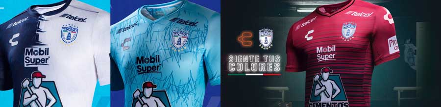 camisetas futbol Pachuca